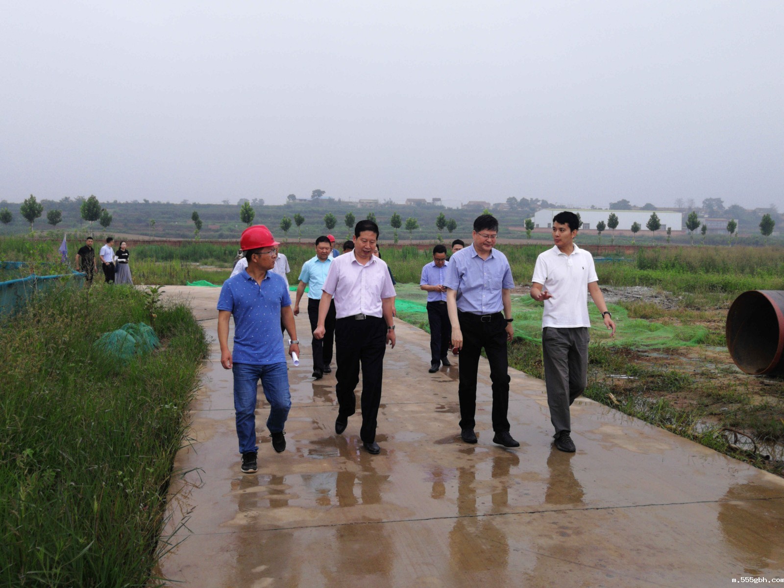 1596076776982609wlmC.jpg 省科技厅副厅长史高领一行到水环境公司蟠龙新区污水处理厂项目调研.jpg